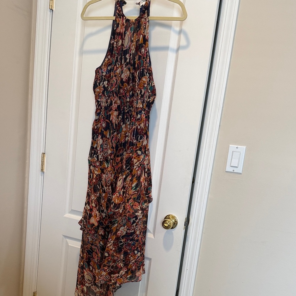 A.L.C. Multicolor High Low Dress